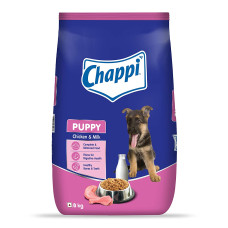 Chappi Puppy Dry Dog Food, Chicken & Milk, 8 kg Chappi Puppy Dry Dog Food, Chicken & Milk, 8 kg