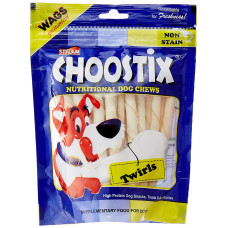 Choostix Twirls Dog Treat, 200 g Choostix Twirls Dog Treat, 200 g