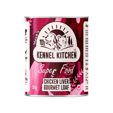 Kennel Kitchen Super Food for Dogs, Chicken Liver Gourmet Loaf, Wet Dog Food, 185g, (Pack of 4) Kennel Kitchen Super Food for Dogs, Chicken Liver Gourmet Loaf, Wet Dog Food, 185g, (Pack of 4)