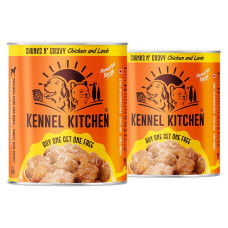 Kennel Kitchen Chunks n' Gravy Dog Food, Chicken & Lamb, 400g (Buy 1 Get 1 Free) Kennel Kitchen Chunks n' Gravy Dog Food, Chicken & Lamb, 400g (Buy 1 Get 1 Free)