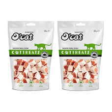 O'Cat Salmon Small Sushi 50 GMS ( Pack of 2 ) Treats for Cats & Kitten | Dental & Training Cat Treats. O'Cat Salmon Small Sushi 50 GMS ( Pack of 2 ) Treats for Cats & Kitten | Dental & Training Cat Treats.