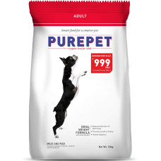Purepet Meat and Rice Dry Dog Adult, 10kg