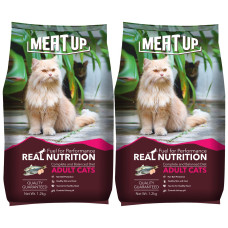 Meat Up Adult Dry Cat Food, Ocean Fish - 1.2kg (Buy 1 Get 1 Free) Meat Up Adult Dry Cat Food, Ocean Fish - 1.2kg (Buy 1 Get 1 Free)